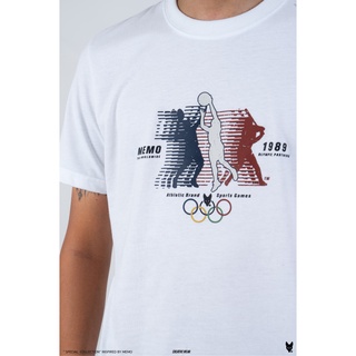 เสื้อยืดใหม่เสื้อยืด Memo เนื้อผ้า Supersoft lite รุ่น Olympic  สินค้าลิขสิทธิ์แท้S-3XL