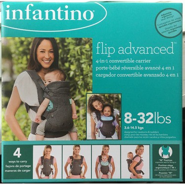 infantino ergo 4in1 carrier flip advanced carrier
