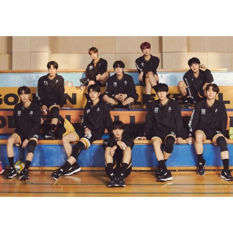 สินค้า Unofficial - GOLDEN CHILD BREATHE MV JACKET & JERSEY (เวอร์ชั่น Goldenness)