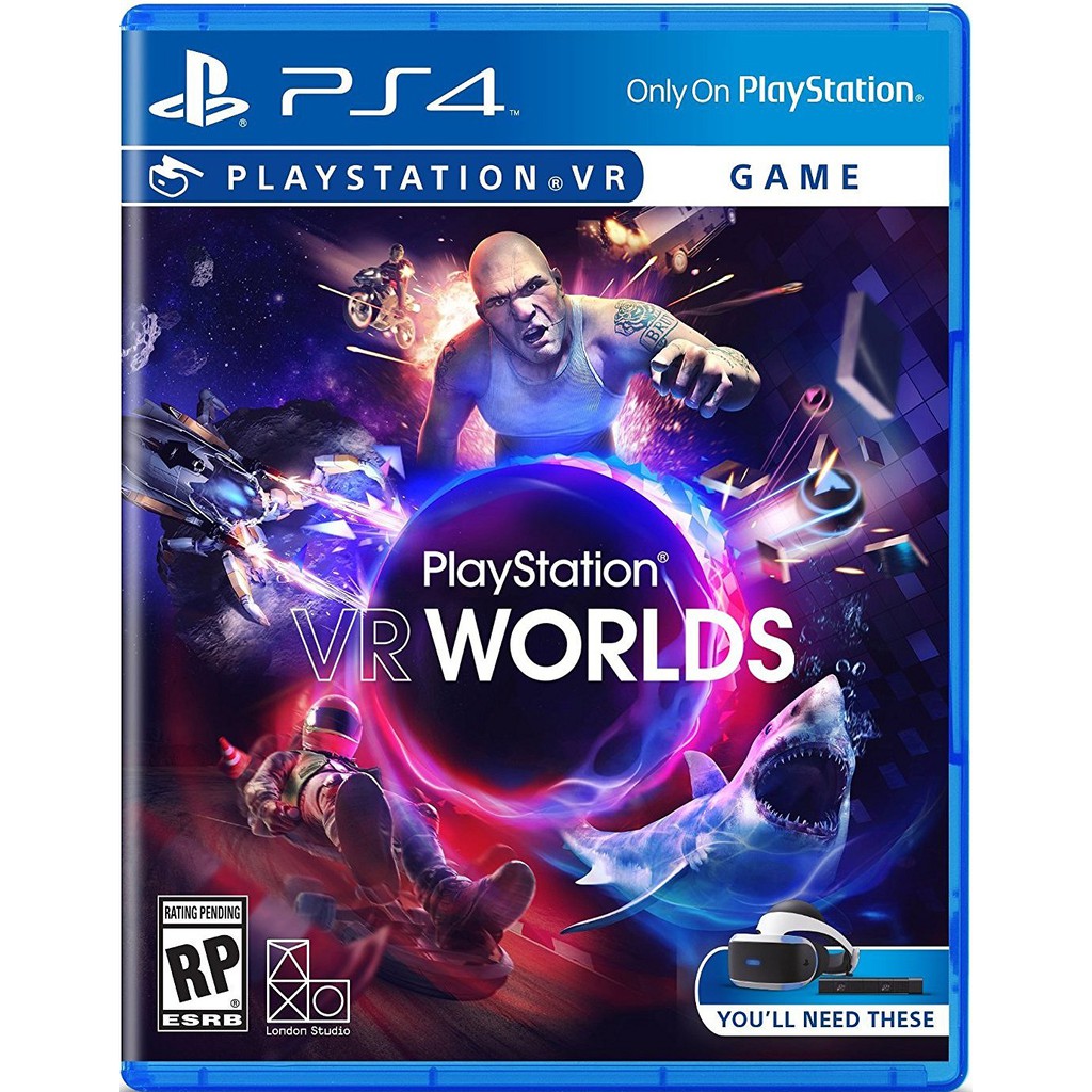 PS4 PLAYSTATION VR WORLDS (Z3)