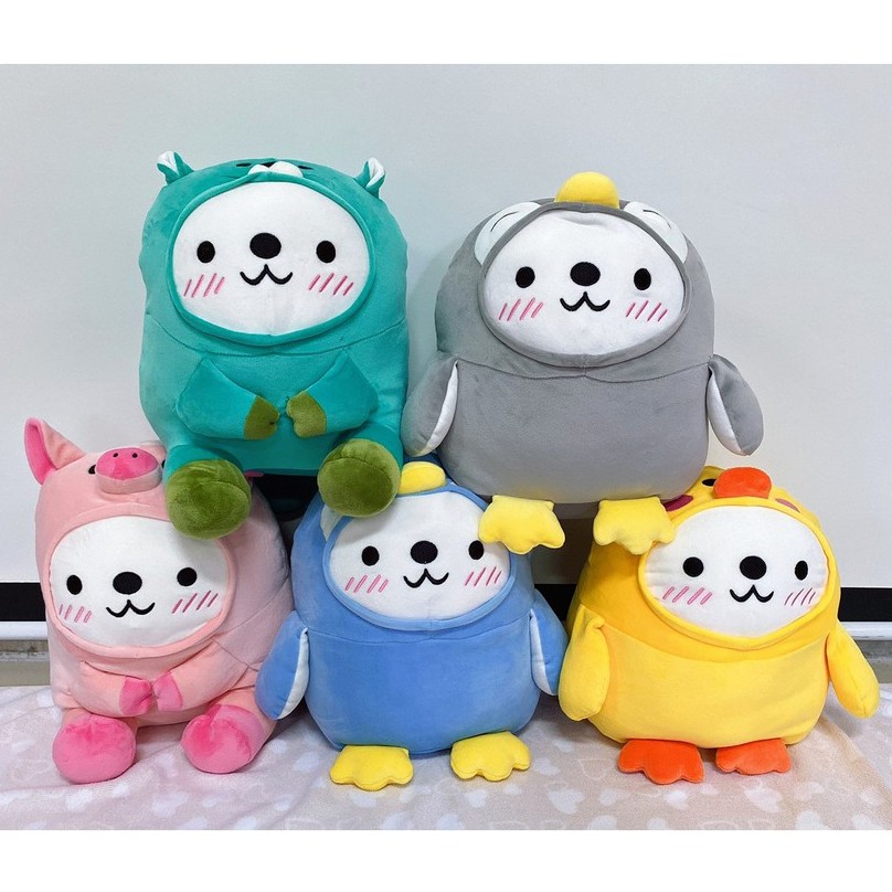 ตุ๊กตาแก๊งค์กระปุก อุ๋งอุ๋งแปลงร่าง น่ารักน่ากอด นุ่มนิ่ม มีทั้งหมด 5 สี ขนาด 45 ซม. ผลิตในประเทศไทย พร้อมส่ง