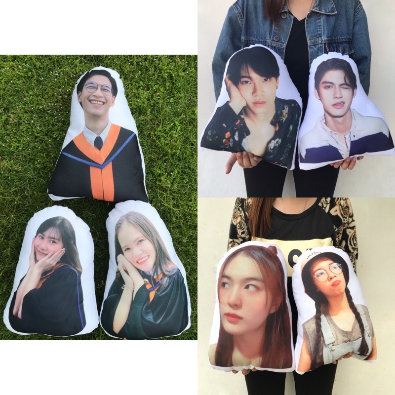 หมอนไดคัทรูป หมอนสกรีน ของขวัญ ขนาด 35 cm ราคา ถูกที่สุด ดีลบีเคเค แกลเลอรีภาพที่ 7
