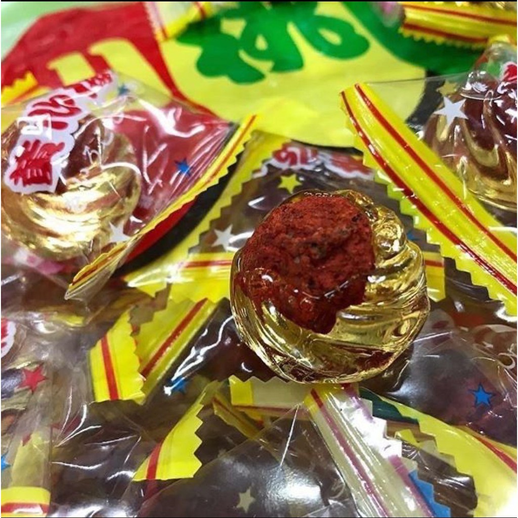🍬🍬ลูกอมสอดใส้บ๊วย    50-100เม็ด