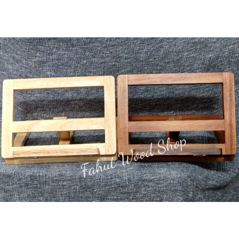 ที่วาง IPad Tablet ไม้ยางพารา ไม้จามจุรี