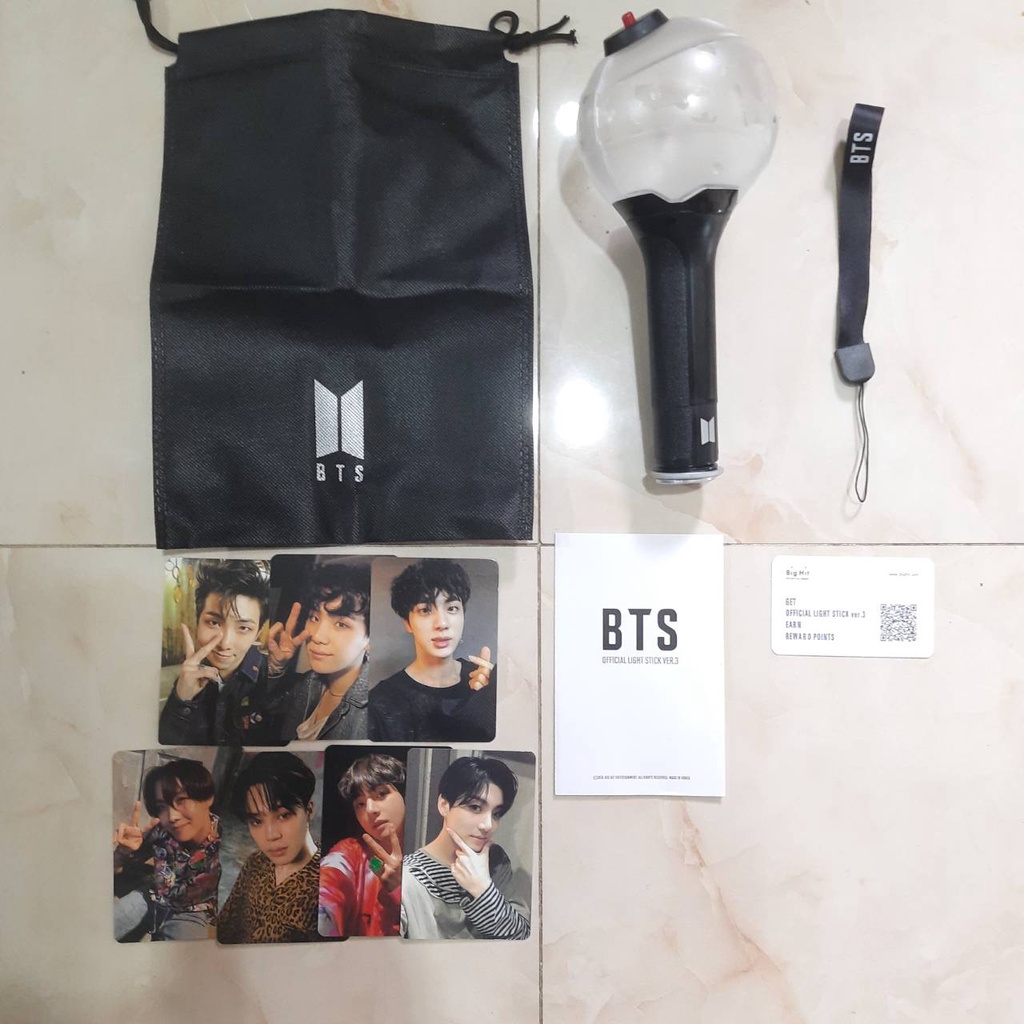 แท่งไฟ bts บังทัน light stick เวอร์ชั่น 3 ver 3 KPOP BTS ARMY Bomb ...