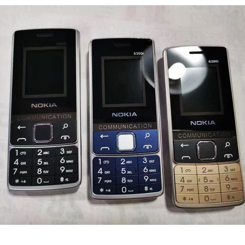 โทรศัพท์มือถือ NOKIA PHONE 6300  (สีทอง)  3G/4G รุ่นใหม่ โนเกียปุ่มกด