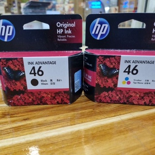 Hp 46 black , Colure