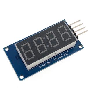 โมดูลแสดงผล LED TM1637 Based 4 Digit 7 Seven Segment 0.36 In สำหรับ Arduino