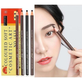 [ใส่โค้ด PT42GK3 ลดทันที 20%] ดินสอเขียนคิ้ว แบบ เชือก สอคิ้วเชือก Cosmetic Art coloured soft Eyebrow Pencil