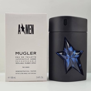 Thierry Mugler A Men Refillable Rubber Spray EDT 100ml Tester