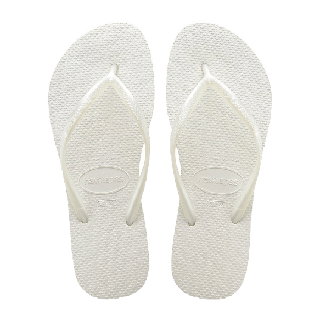 HAVAIANAS รองเท้าแตะผู้หญิง Slim Flip Flops - White รุ่น 40000300001WTXX (รองเท้าแตะ รองเท้าผู้หญิง รองเท้าแตะหญิง)