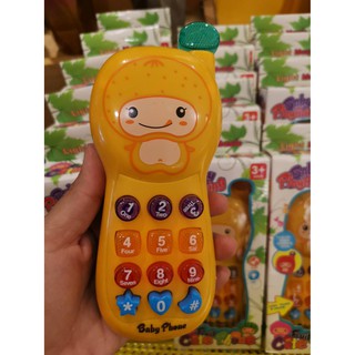 ของเล่น baby phone ใส่ถ่านมีเสียงมีไฟ​