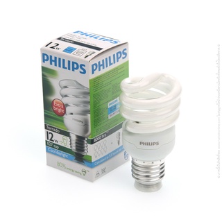 หลอดทอร์นาโด 12W E27 PHILIPS [หลอดประหยัดไฟ]