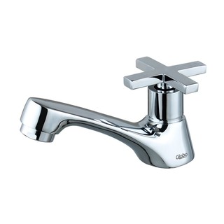 BASIN FAUCET GLOBO GF-26-100-50 CHROME ก๊อกอ่างล้างหน้าเดี่ยว GLOBO GF-26-100-50 สีโครม ก๊อกอ่างล้างหน้า ก๊อกน้ำ ห้องน้ำ