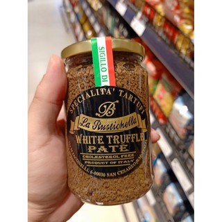 ecook ลารุสติเกลล่า เห็ด ทรัฟเฟิล ขาว g la rustichella white traffles pate 280g