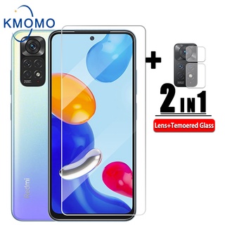 ฟิล์มกระจก กันรอยหน้าจอ ฟิล์มเลนส์กล้องสำหรับ Xiaomi Redmi Note 12 4G + 11 Pro 5G 11s 10 10s 9 9s 8 7 Plus