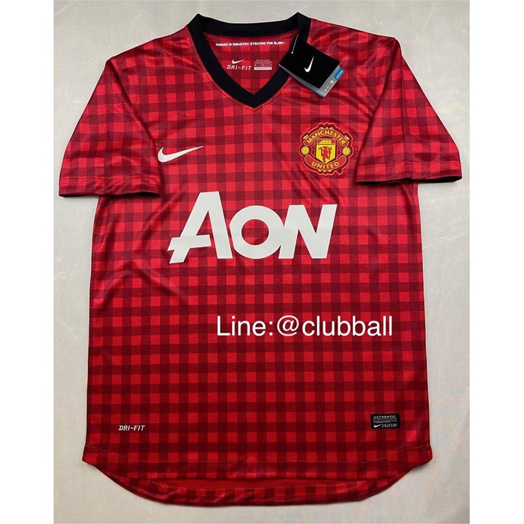 [Retro]เสื้อฟุตบอลย้อนยุค Manchester United Home 2012/2013