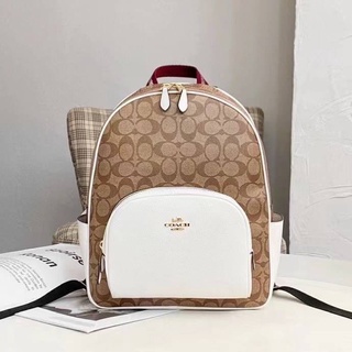 COACH COURT BACKPACK IN SIGNATURE CANVAS