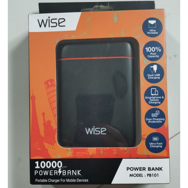 Power Bank Wise 10000 รุ่นPB101