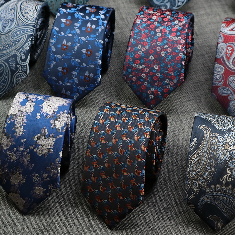 ใหม ่ 7 ซม.บุรุษผูกดอกไม ้ Paisley เนคไท Gravata Corbatas อย ่ างเป ็ นทางการ Mens คอ Ties Cravate Homme สําหรับผู ้ ชาย tie งานแต ่ งงานธุรกิจ Party
