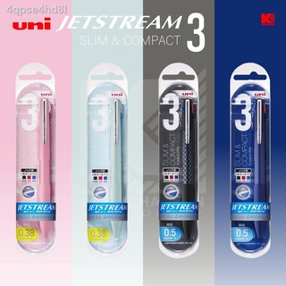 ☃ปากกา 3 ระบบ Uni Jetstream 3 SXE3-JSS สีใหม่