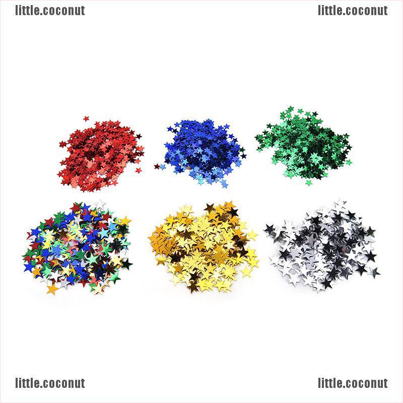 CONFETTI ( Coco ) คอนเฟตติรูปดาวสําหรับประดับตกแต่ง ราคา ถูกที่สุด ดีลบีเคเค แกลเลอรีภาพที่ 2