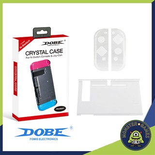 Dobe Crystal Case for Nintendo Switch Console &amp; Joy-Con (TNS-1710)(เคสใส)(กรอบใส)(เคส switch)(กรอบ switch)(crystal case)