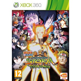 (Xbox360)Naruto Shippuden Ultimate Ninja Storm Revolution แผ่นเกมส์Xbox game แผ่นไรท์เล่นได้กับเครื่องที่แปลงระบบแล้ว