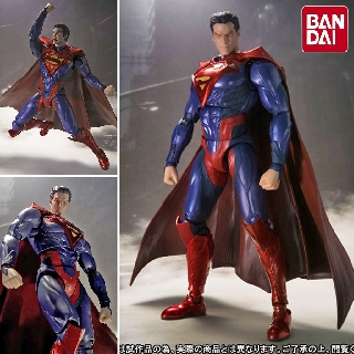 Model Figma งานแท้ Original ฟิกม่า Figure Bandai Injustice อินจัสติส Justice League จัสติซ ลีก Superman ซูเปอร์แมน