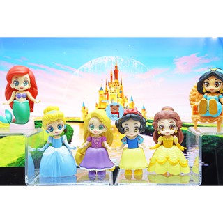 ✅ ขายแยกชิ้น Disney Pricot Poupee1&amp;2 boxes Gashapon🇯🇵โมเดล เจ้าหญิง นำเข้าญี่ปุ่น