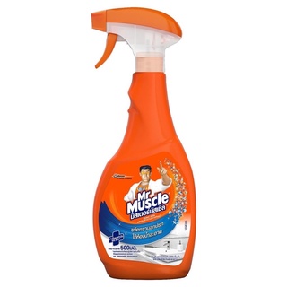 MR.MUSCLE batroom cleaner 500ml น้ำยาขจัดคราบสกปรกห้องน้ำ 500ml.