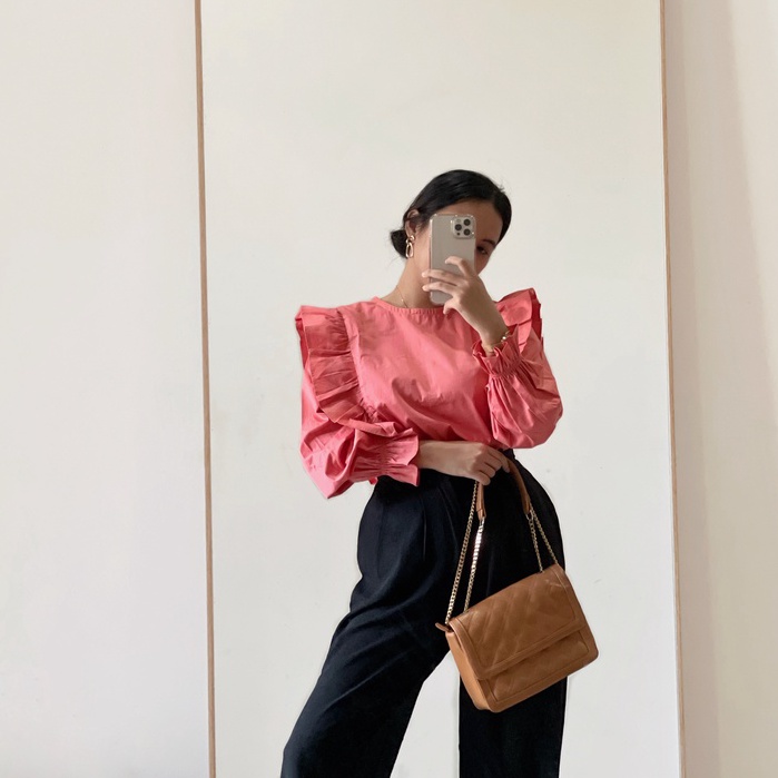 Polca Ruffle Top****