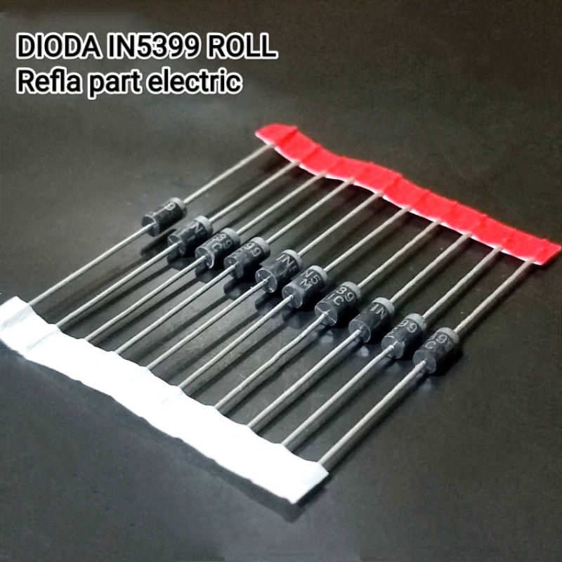 ไดโอด 5 ชิ้น IN5399 2A 1000V. ไดโอด 1N5399 2A 1000V