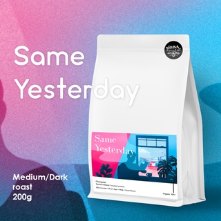 Buna organic coffee เมล็ดกาแฟ คั่วกลาง/เข้ม - Same Yesterday 200g