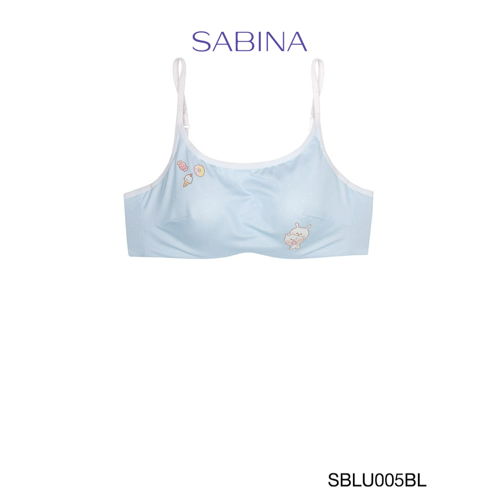 Sabina เสื้อชั้นใน Pretty Perfect Collection My sticker SBLU005BL สีฟ้า