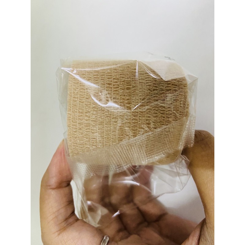 ส่งฟรี [น้ำตาล 2” (5cm)]ถูก ส่งเร็ว จากไทยไม่ต้องรอCoban โคแบน อย่างดี โคแบนสัตว์เลี้ยง  1 2 นิ้ว 3 นิ้ว ผ้าล็อค ผ้าพันแผล เทปพันแผลแบบยืดหยุ่น
