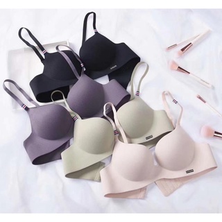 ถูกที่สุด  งานเสื้อชั้นใน บราไร้ขอบ ไร้โครง ฟองน้ำหนานุ่ม ม้วนได้ SoftBra NY02-2