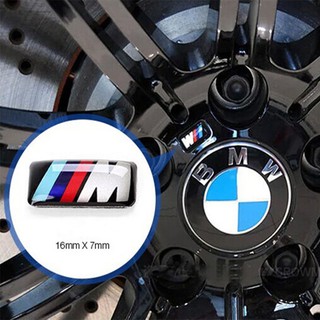 【พร้อมส่ง】สติกเกอร์ติดพวงมาลัยรถยนต์ อะลูมิเนียม สําหรับ BMW Msport E60 E90 F10 F30 X6 X5 X3 X1 E46 E39