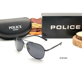 Aviator police แว่นตากันแดดลําลอง สไตล์สปอร์ต สําหรับผู้ชาย 1374