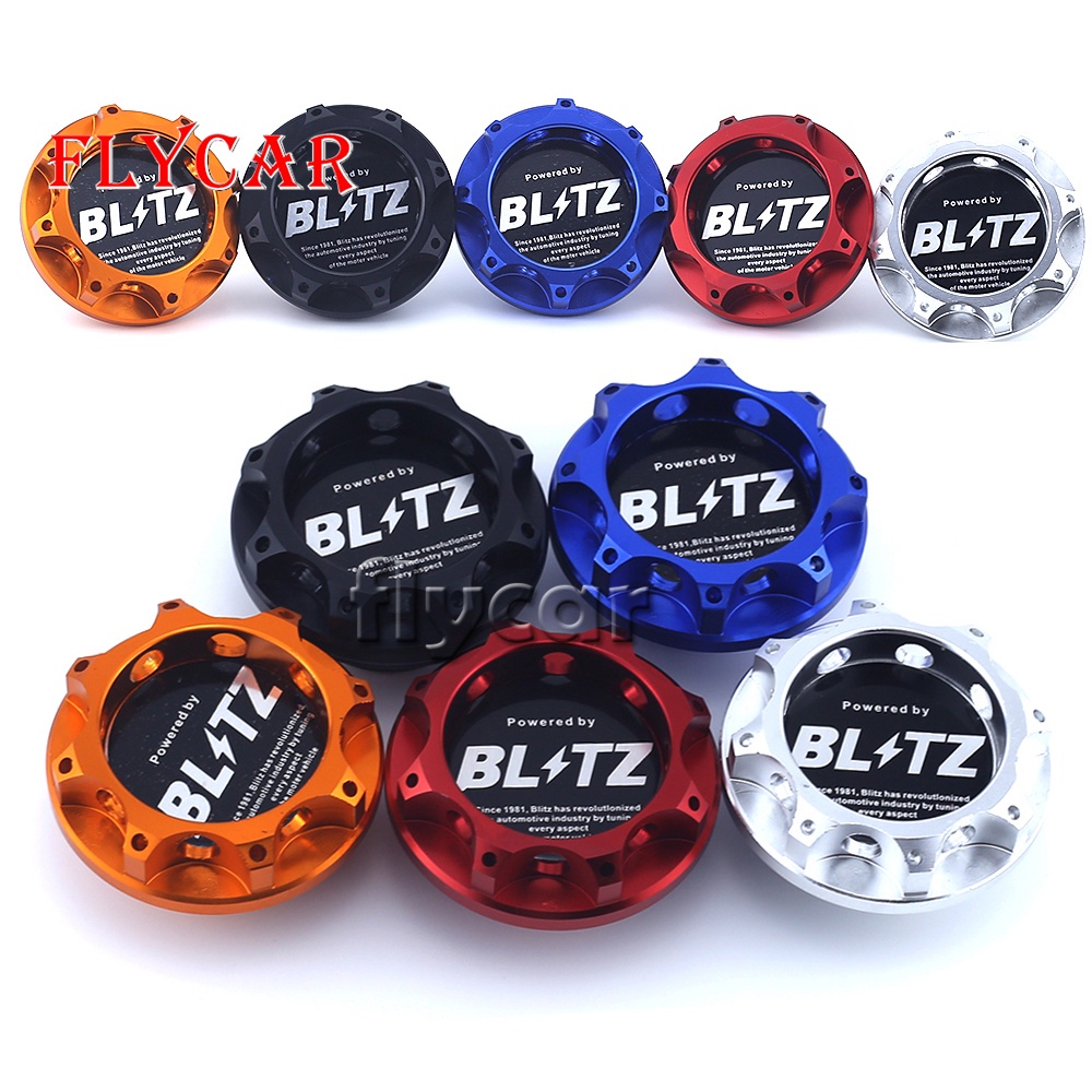 Blitz ฝาครอบถังน้ํามันเครื่องยนต์รถยนต์สําหรับ Honda สําหรับ-toyota สําหรับ-subaru