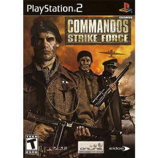 แผ่นเกมส์PS2 Commandos Strike Force PS2 เกมเพล2  ps2