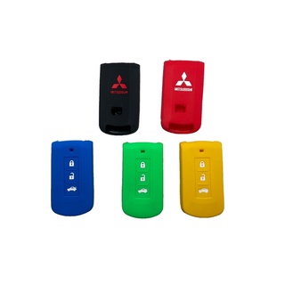 ซิลิโคนรีโมทรถยนต์Mitsubishi Smartkey 3ปุ่ม