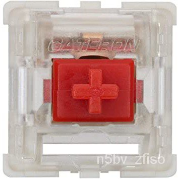 (10 ตัว) GATERON Red Switch KS-9 RGB SMD สวิตช์คีย์บอร์ด Mechanical Switch สำหรับ Mechanical Keyboar