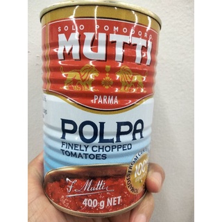 Mutti Polpa Finly Chopped Tomato มะเขือเทศบดละเอียด 400g