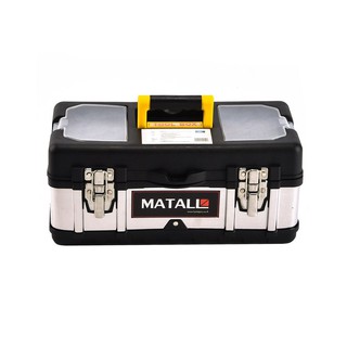 Tool box PROFESSIONAL BOX SUS+PP SIZE 17" Tool box Hardware hand tools กล่องเครื่องมือช่าง กล่องเครื่องมือ Pro Stainless