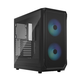 Fractal Design Focus 2 RGB Black Tempered Glass Case (FD-C-FOC2A-03)