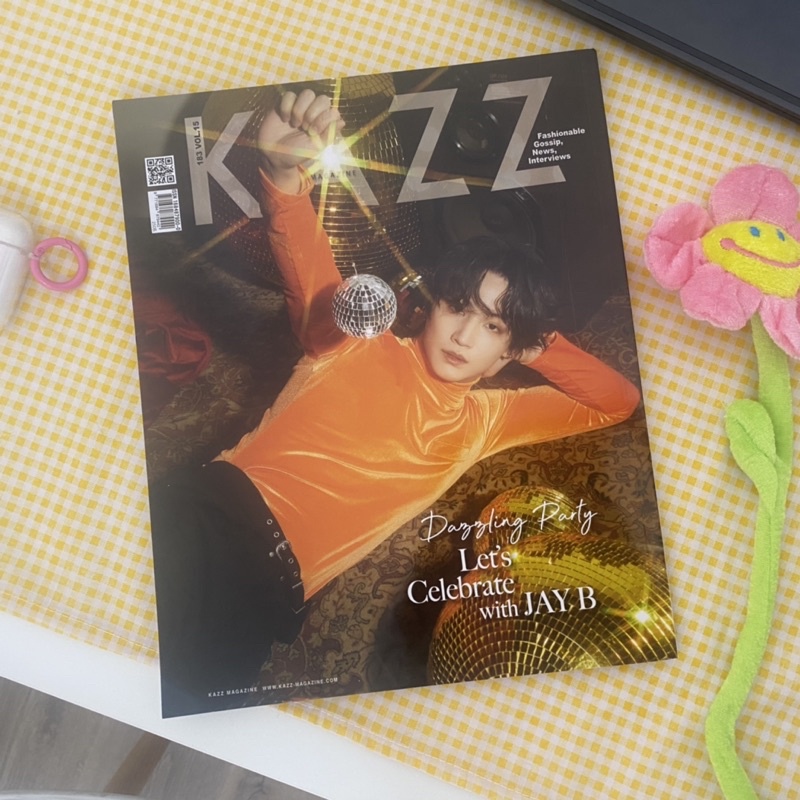 📚 Kazz magazine ปกหลัง JayB Got7 ปกหน้า Sky wongravee