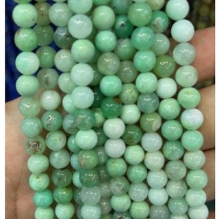 ไครโซเพรส chrysophase round beads bracelets