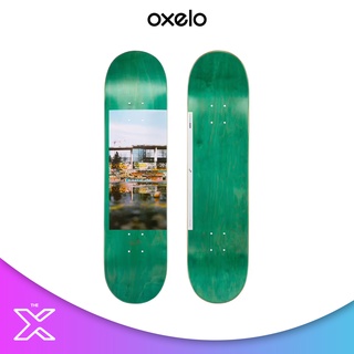 OXELO กระดานสเก็ตบอร์ดรุ่น Deck 120 ขนาด 7.75" (สีเขียว) 8542275