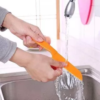 มีดพลาสติก​สำหรับเด็ก(1ชุดมี3ชิ้น) ​ มีดพลาสติกหั่นผักผลไม้